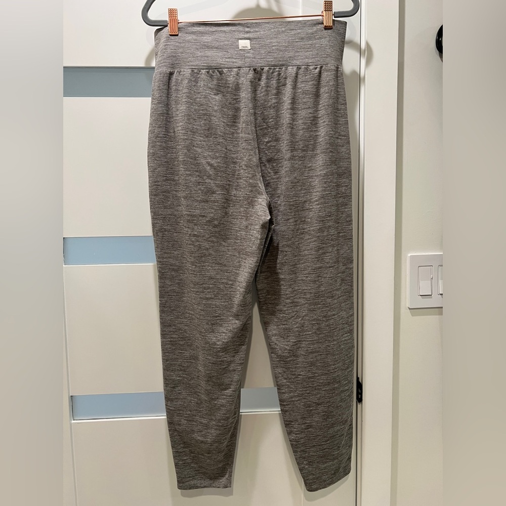 Vuori Lux At Ease Harem Style Pants Clay Heather Gray Medium View 3
